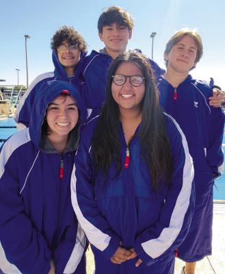 Fort Stockton High School Blue Wave swimmers competed last weekend at UTPB. Courtesy photo