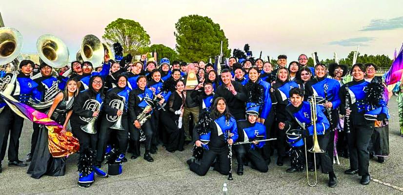 PANTHERLAND BAND RECEIVES DIV. 1, HEADS TO AREA CONTEST