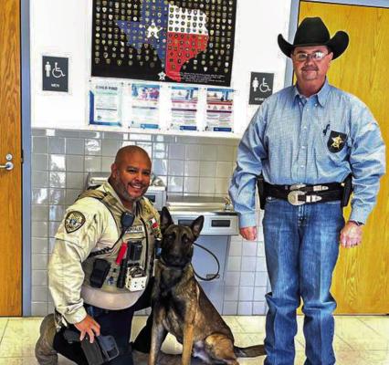 K-9 AXEL JOINS PECOS COUNTY SHERIFF’S OFFICE