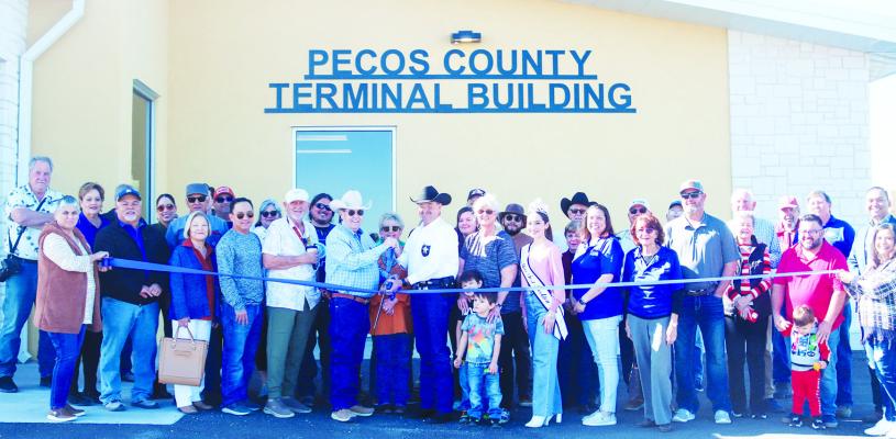 NEW TERMINAL OPENS AT FORT STOCKTON AIRPORT