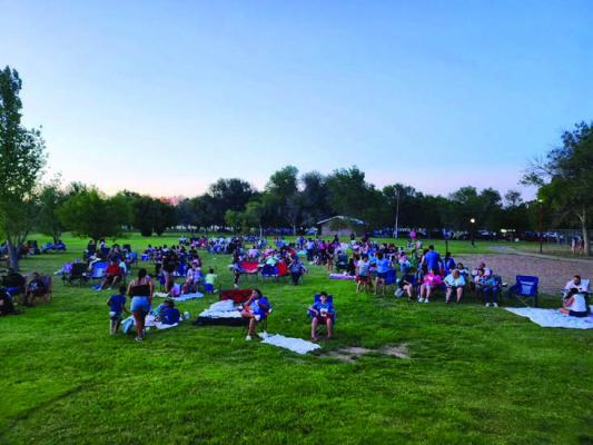 On June 28, Panther Pictures hosted another Movies in the Park night with over 300 people attending the family favorite, Disney’s Cars. There are two movie nights left for the series. The next movie is Migration, to be shown on July 12 and on July 26, Jurassic Park will be coming to Rooney Park. Photo by Tristian Barragan