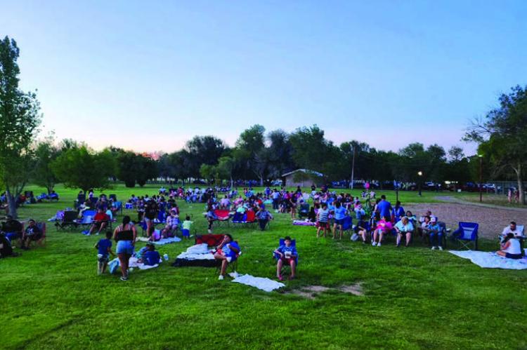 On June 28, Panther Pictures hosted another Movies in the Park night with over 300 people attending the family favorite, Disney’s Cars. There are two movie nights left for the series. The next movie is Migration, to be shown on July 12 and on July 26, Jurassic Park will be coming to Rooney Park. Photo by Tristian Barragan